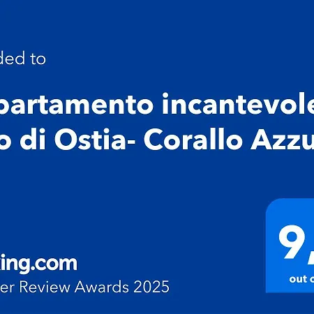 Apartment Incantevole Lido Di Ostia- Corallo Azzurro Lido di Ostia
